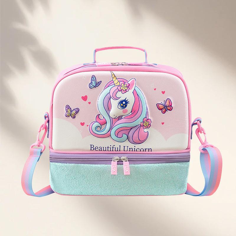 Kinder Cartoon Isoliertische Lunchtasche Eva Material Für Schulkinder Tragbarer Essensbehälter