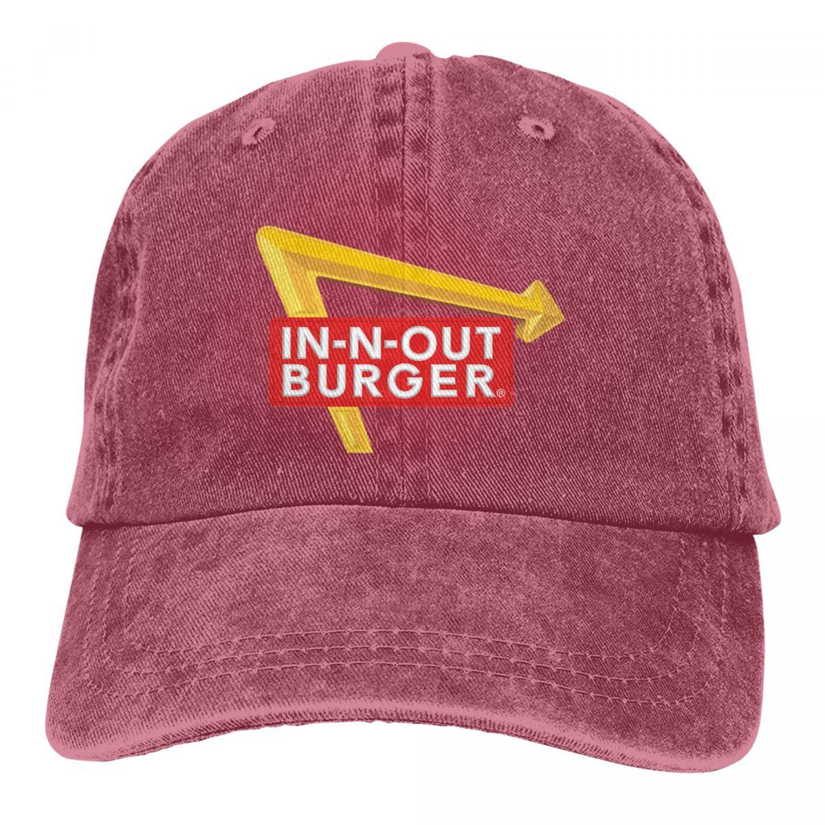 IN N OUT BURGER Молодежная Стильная Бейсболка One Size