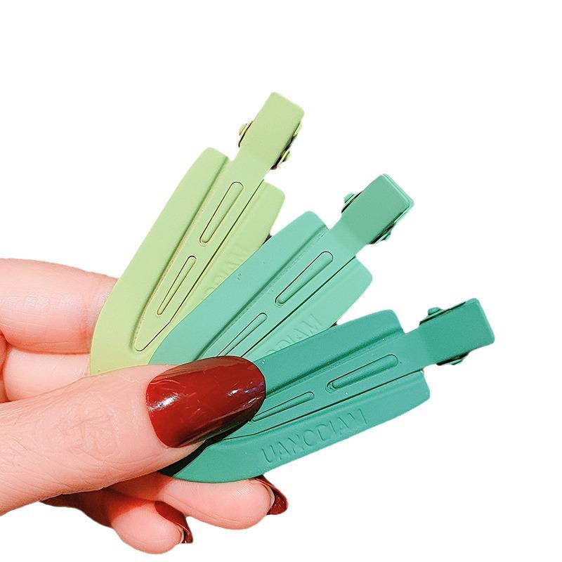 Clips de păr colorat Bai Lu fără cusături tip cioc de rață pentru femei - Ideal pentru frunte, breton și machiaj