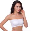 Basic Women Plus Size Strapless Removable Padding Bra Fashion Ladies Seamless Crop Tops Bandeau