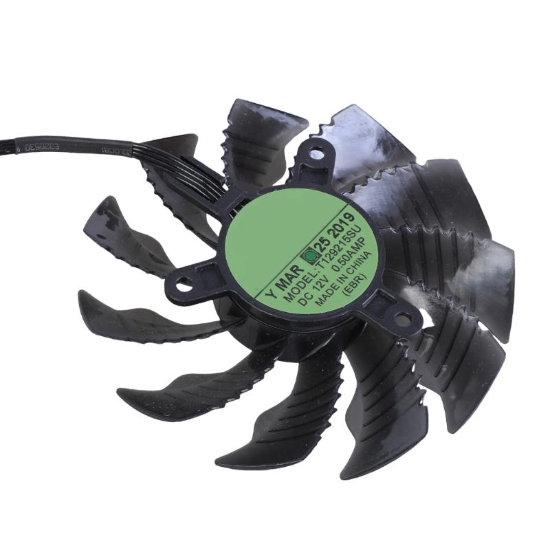 87MM T129215SU 4Pin Cooling Fan for 980 Ti R9 390X 390 RX 480 580 1060 1080 1070 1070Ti Graphics Card Coolers Fan