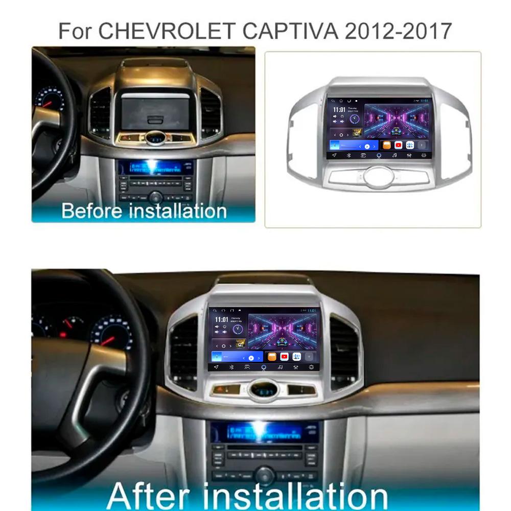 X-REAKO Car Video Player for Chevrolet Captiva 2011-2016 GPS Navigation Built-in Dsp Carplay Autoradio Android Head Unit