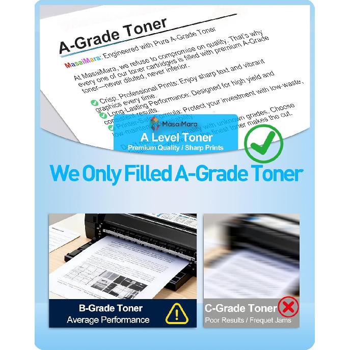 MasaiMara GPR-51 GPR51 8516B003AA High Capacity Compatible Toner Cartridges Replacement for Canon C250 C250iF C255iF C350 C350iF C350P C355iF Printer