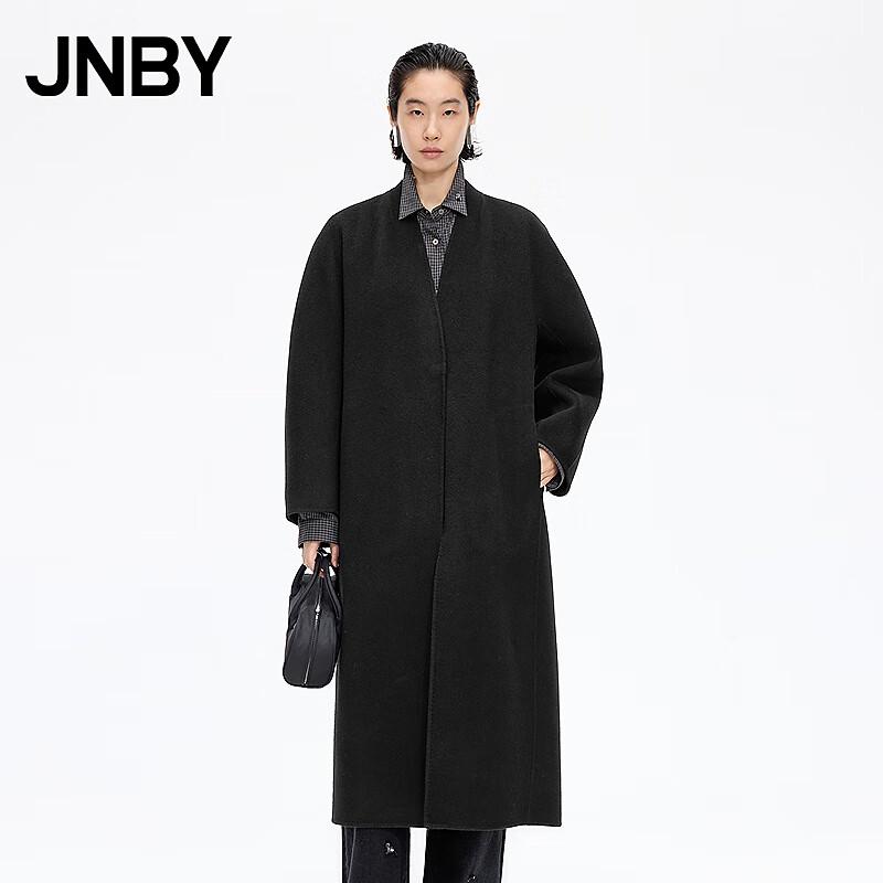 JNBY 2025 Winter Loose Straight Wool Coat