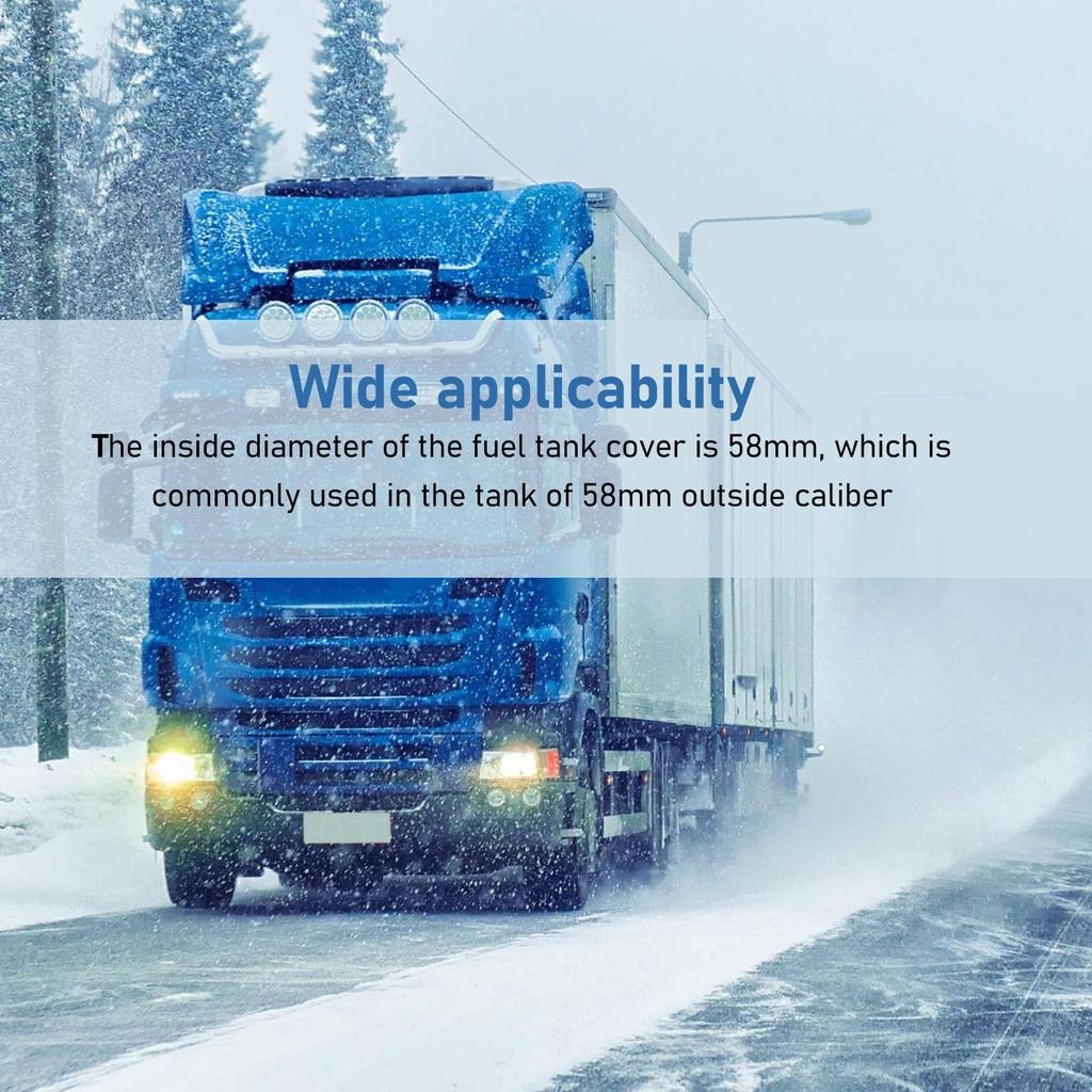 58mm Fuel Tank, Parking Heater Cap, Parking Heater Fuel with Sealing Gasket, Excellent Replacement