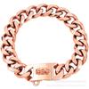 23mm Wide Stainless Steel Dog Collar Heavy Duty Metal Pet Necklace Large Dogs
