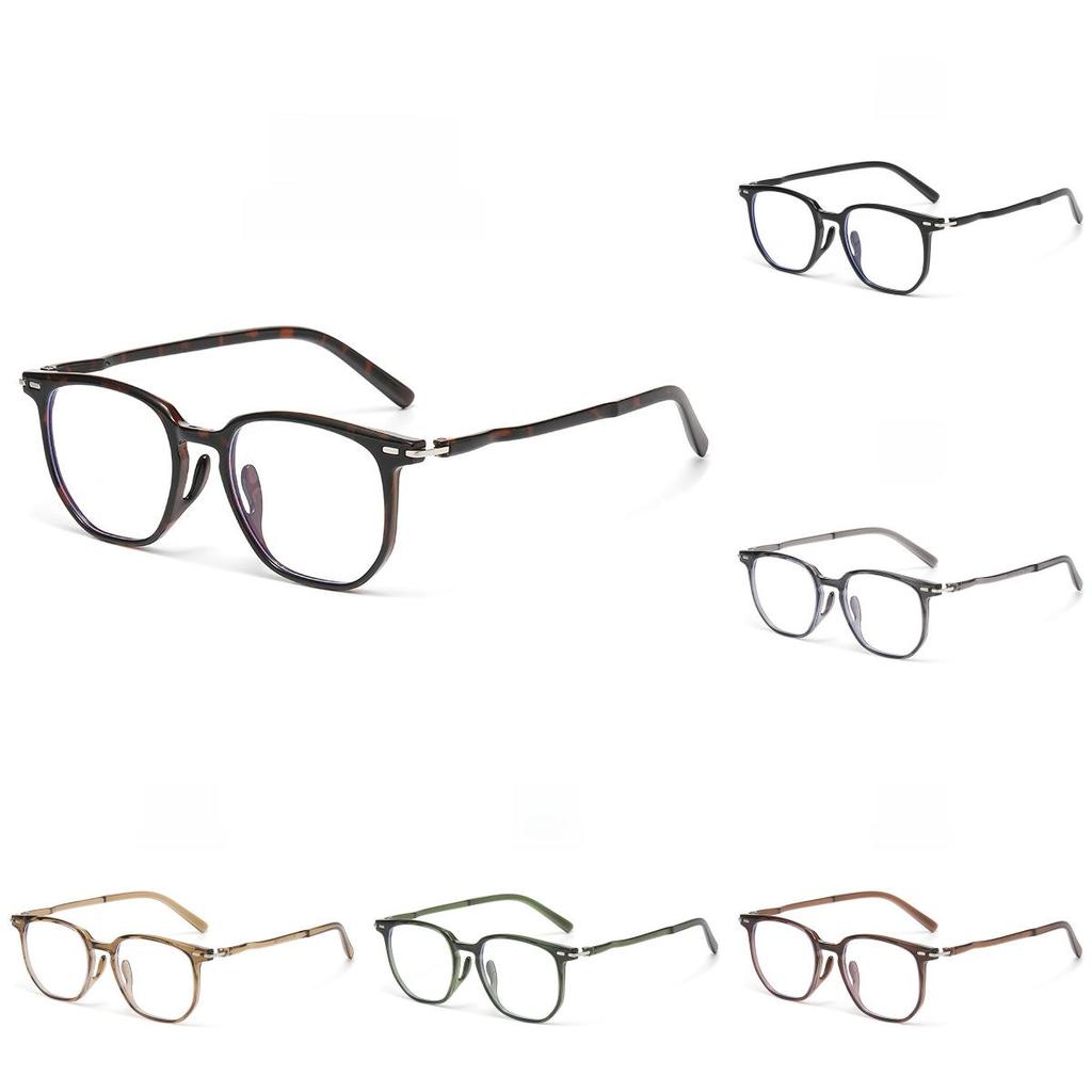 Tr90 Minimalist Eyeglasses Frame For Women And Men Blue Light Protection Stylish Reading Glasses