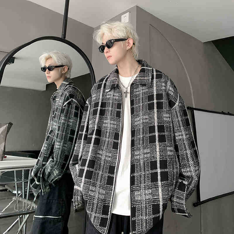 

Маленькая куртка в стиле Scent для мужчин на весну и осень, новая американская уличная подростковая свободная повседневная куртка M