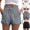 Damen-Shorts mit Taschen, Freizeit-Shorts