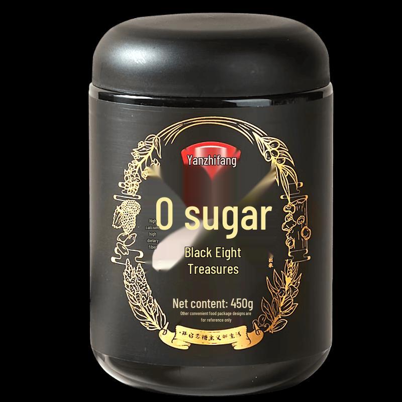 Yan Zhi Fang Sugar-Free Black Eight Treasures Cereal Powder