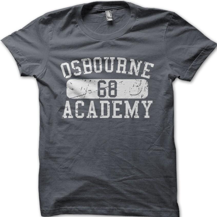 Osbourne Academy T Shirt inspired by Ozzy of Black Sabbath cotton t-shirt 9026 S разноцветный