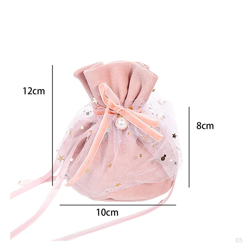 Candy Bag Braut chinesische Hochzeit samt Mode Kordelzug Geschenkbeutel für Party