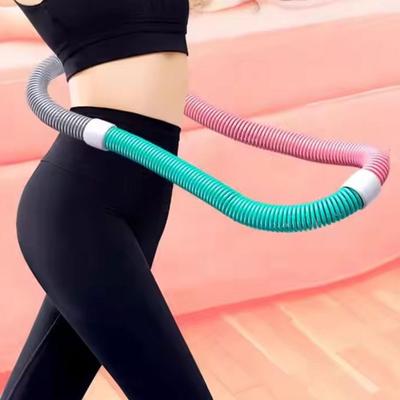 New Spring Tube Yoga Circle Fitness Waist & Tummy Tightening Exercise Equipment Fitness Circle Foldable Unisex Weight Loss