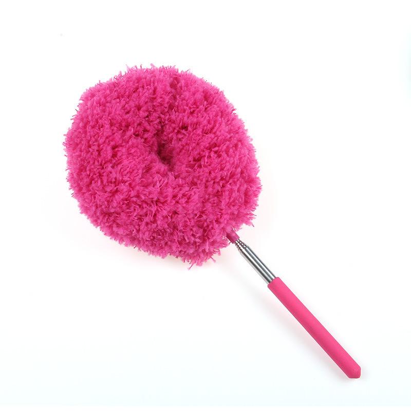 Telescopic Ceiling Fan Blade Dusting Brush - Creative Household Cleaning Tool with Fiber Bristles