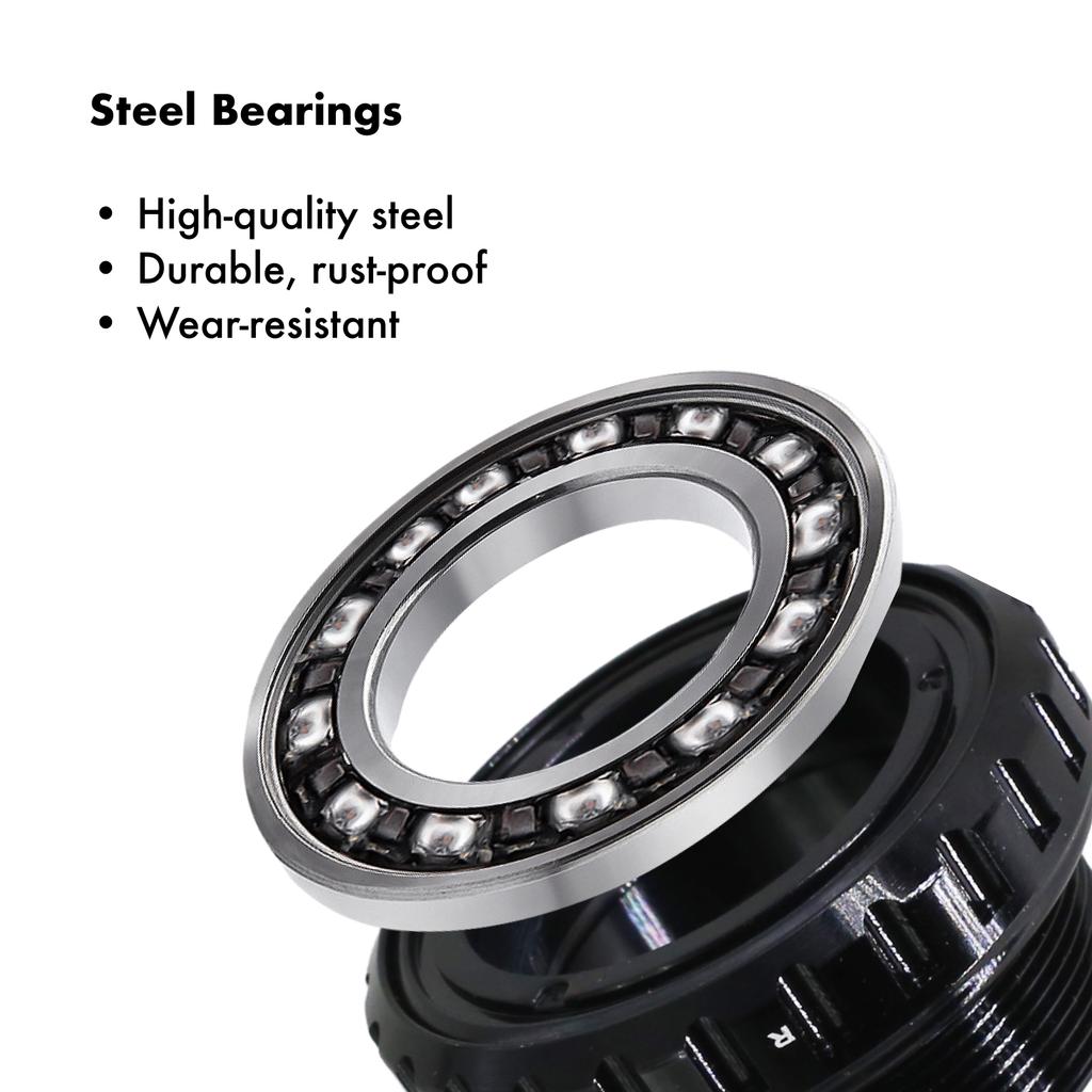 DJC DUB Bottom Bracket 29mm BSA English Threaded BB for SRAM DUB 68/73mm MTB Road Bike Ceramic Steel Bearing 28.99mm Spindle