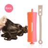 6Pcs Standard Hair Rollers Heat Perm Wave Rod Hair Clip Curlers Hairdressing Tool SH 10