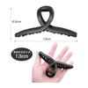KISARG Large Hair Claw Clip for Thick Hair, 13cm Strong Hold Non-Slip Matte Finish Hair Clamp for Women, Durable PC Resin Hair Accessories for Daily,