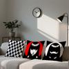 E-Emily S-Strange cushion cover Square Sofa Cushion Cover Casual Skin-Friendly Comfortable Pillow Cover