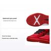 Team Hustle D10 PS University Red Kinder-Sneaker Weiß Schwarz CW6736-600