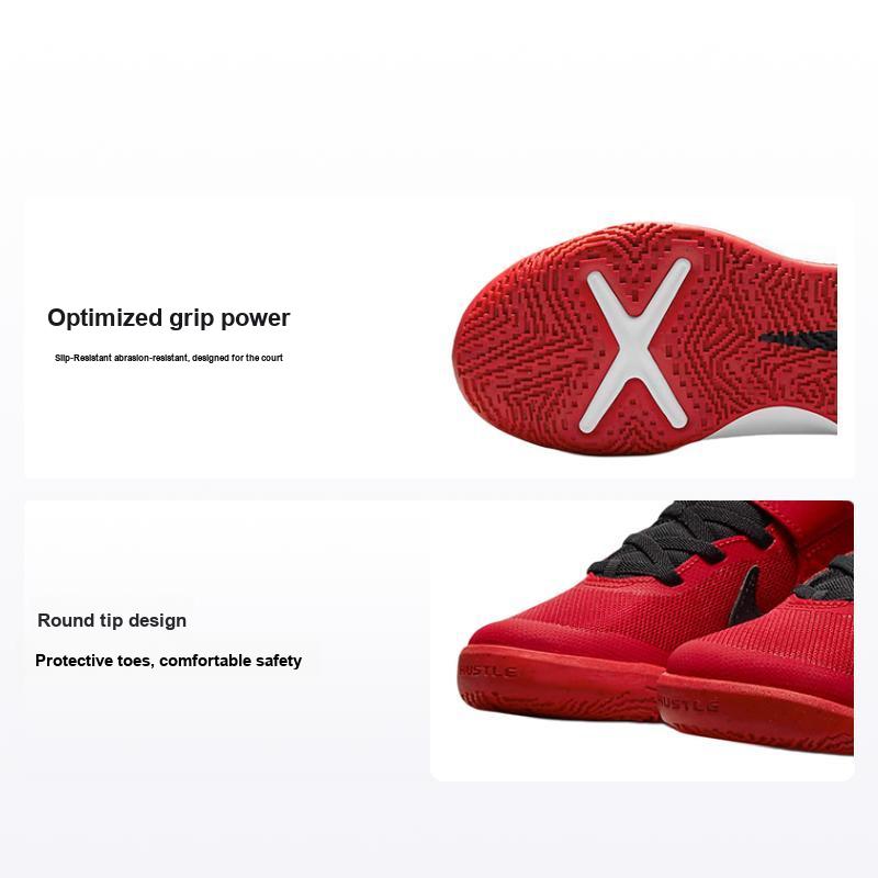Nike Кроссовки детские Team Hustle D10 PS University Red White Black CW6736-600 28