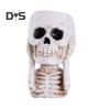 Resin Planter Pot Skull Halloween Skeleton Figurine Flowerpot Indoor Outdoor Succulents Plants Container Home Balcony Garden Decoration