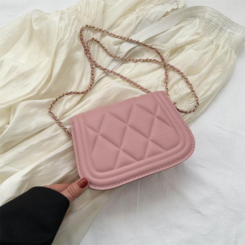 

Chic Street Style Crossbody Bag For Women In Soft Pu Material Ideal For Everyday Use світло-рожевий колір