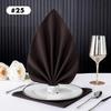 Cotton Western Table Napkins Reusable Placemat for Kitchen Wedding Decoration Hotel Special Absorbent No Lint Cup Wiping Cloth