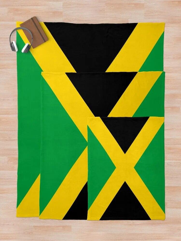Flag of Jamaica - Jamaican Flag Throw Blanket Throw Rug Sleeping Bag Blanket