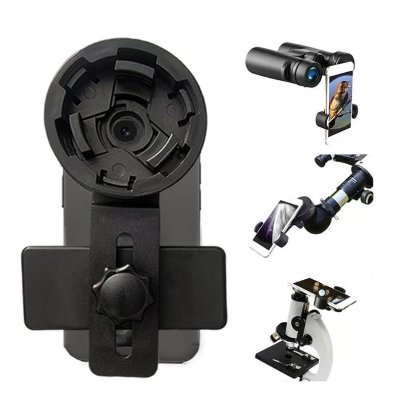 Telescope Phone Mounting Bracket Fast Release Mechanism Broad Device Compatibility Secure Grip Design Travel Friendly