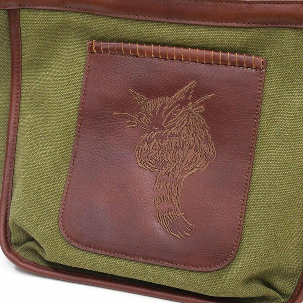 [WACHIFIELD] Dayan the Cat, Dayan, Turning Canvas Leather 2-Way