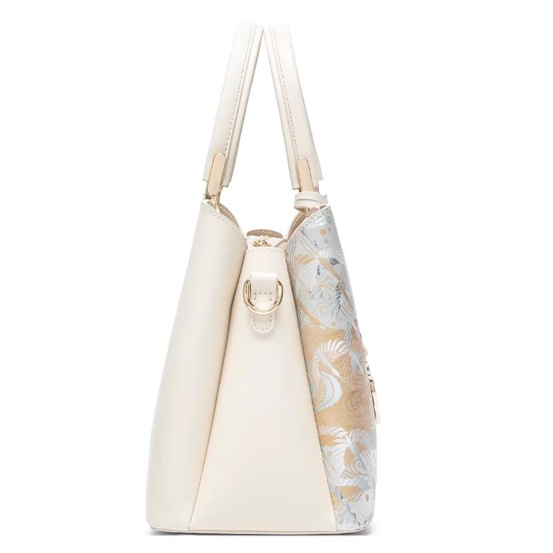 Women’s Chinese Embroidery Top Handle Bag For Mom, Elegant Holiday Gift For Mother’s Day & Women’s Day