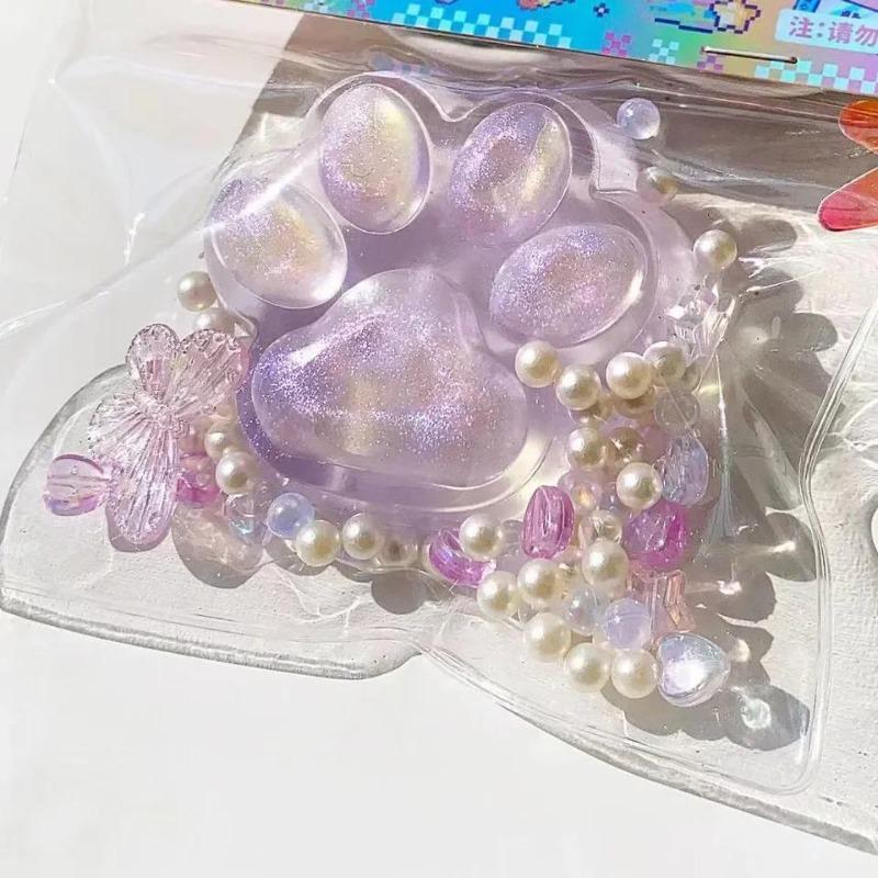 New Cat Paw Decompression Toys Kawaii Cartoon Antistress Squishy Stress Relief Slow Rising Toys For Adult Kids Stretch Toys