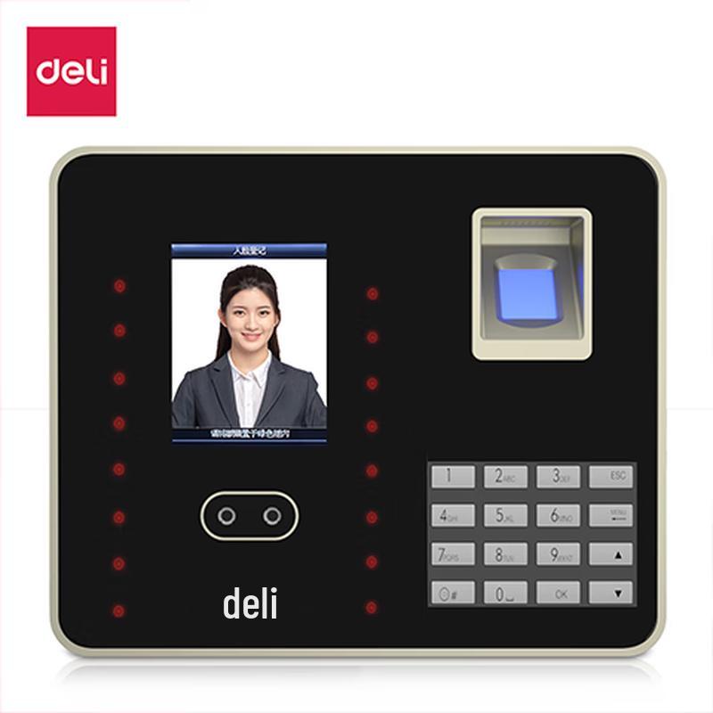 Deli 3969 Face & Fingerprint Time Attendance Machine