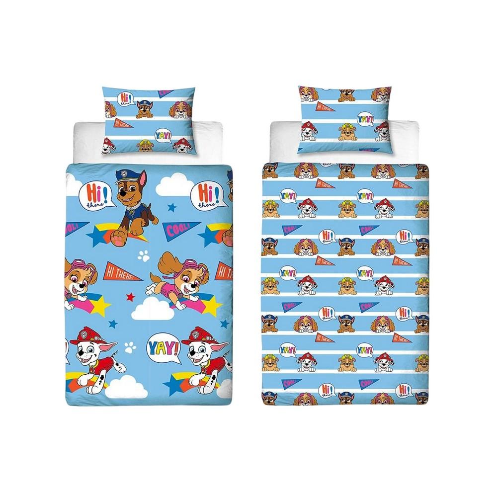Paw Patrol Cool Reversible Rotary Duvet Cover Set