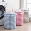 Dust-proof Drawstring Storage Basket Large Capacity Dirty Clothes Storage Basket Bathroom