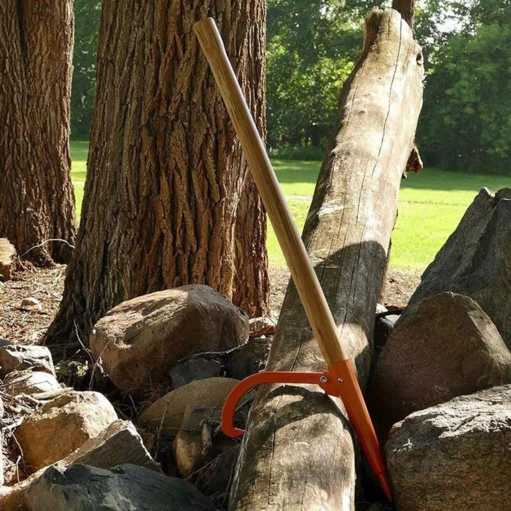 Steel Construction Log Splitter Tool Rustproof Wood Puller Tree Cutting Tool  Camping Outdoor