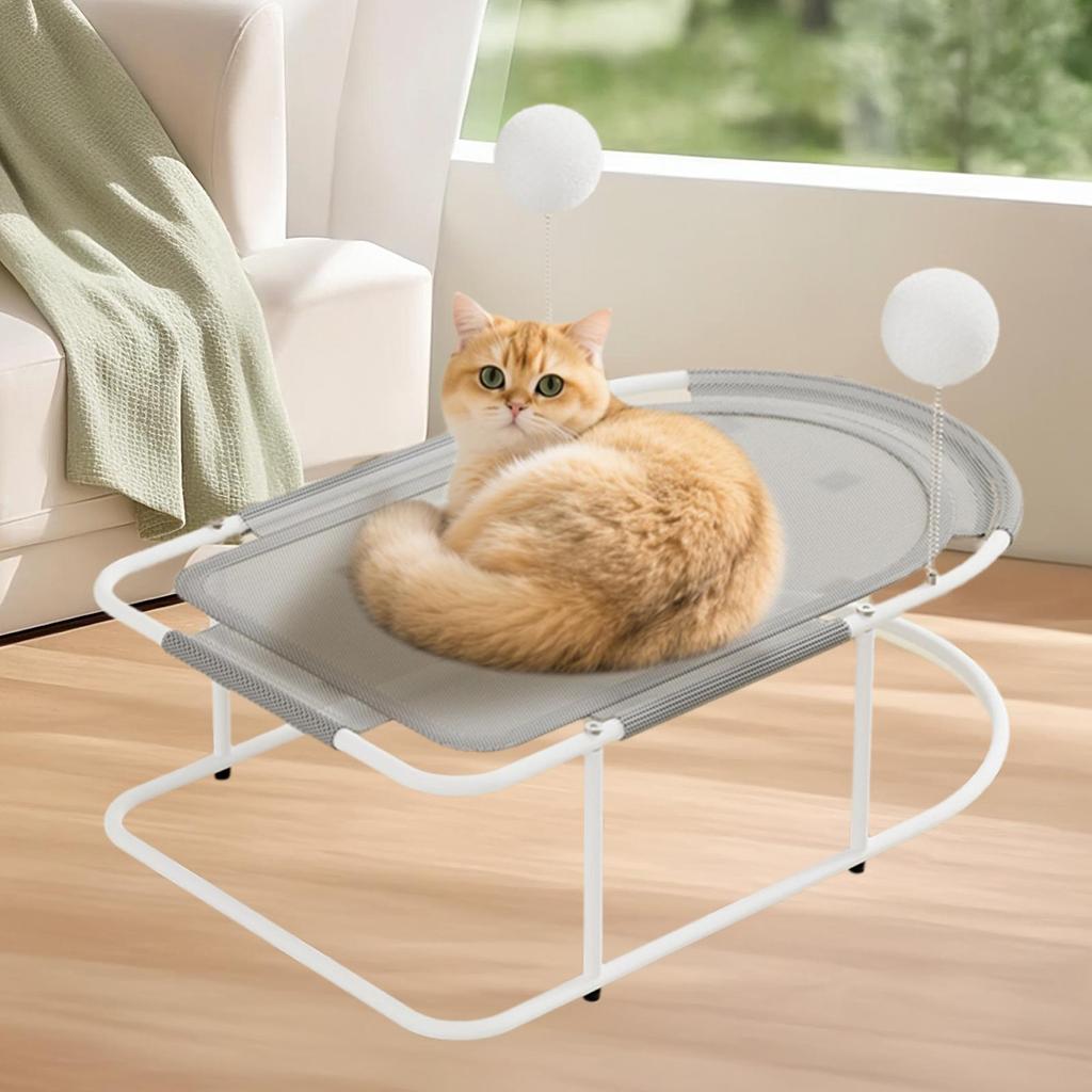Elevated Pet Bed Resting Cat Lounge Chair for Small Animal Puppy Indoor Cats