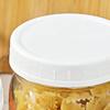 10Pcs 70/86MM Wide Mouth Mason Jar Lid Reusable Leak Proof White Canning Cover Dishwasher Safe Food Grade Jar Sealing Lid Top Cap