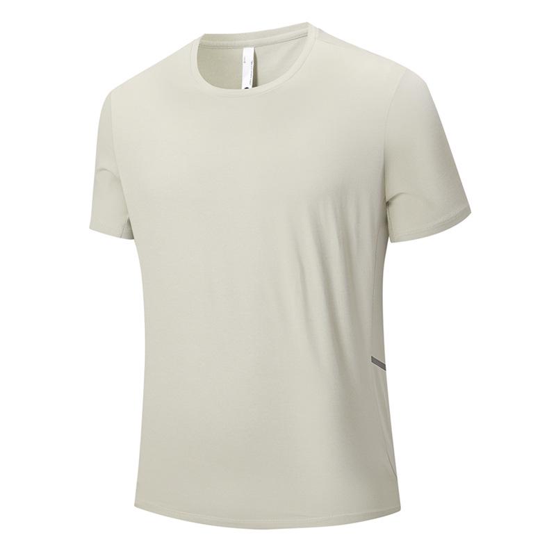 Ice Silk Breathable Unisex Half-Sleeve Quick-Dry Summer T-Shirt