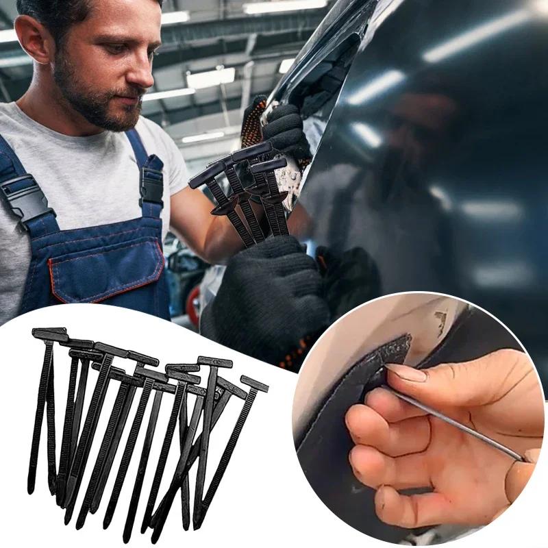 Heavy-Duty Self-Locking Nylon Cable Ties - UV-Resistant, High-Strength Fasteners for Car/Home/Office/Outdoor Use - with B