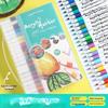 24 Colors Acrylic Paint Markers Waterproof Vibrant Colors For Art Creation Diy Crafts Drawing School Projects