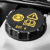 Brake Fluid Cap Replacement Dustproof Double-Layer Brake Master Cylinder Cap for Travel Adventure Vehicles Industrial Motorcycle
