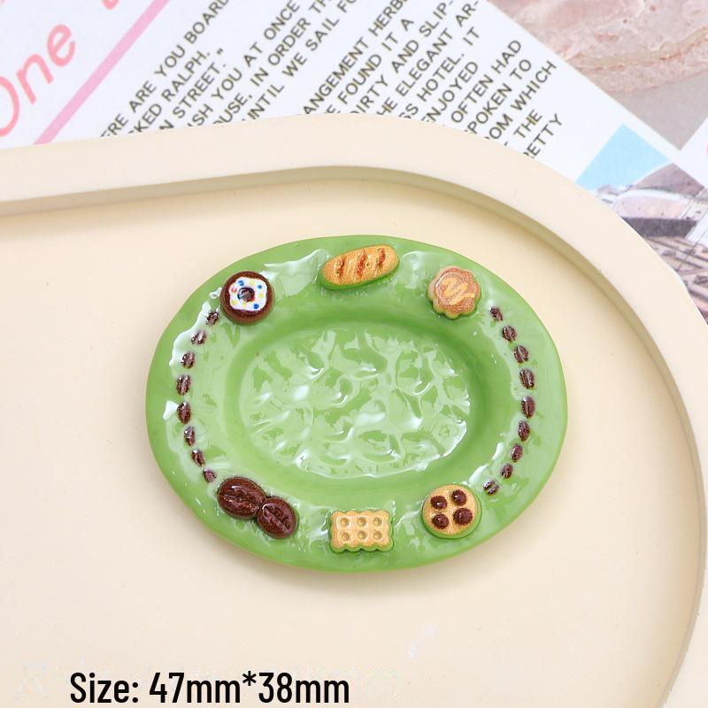 Duży Wielokolorowy Zestaw Ozdób Kreskówkowych DIY z Żywicy