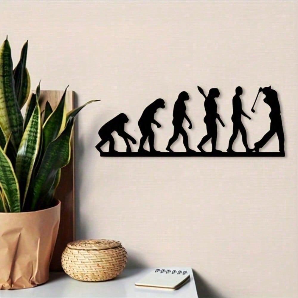 Vintage Golf Metal Wall Art Sports Decor Premium Iron Powder Coated