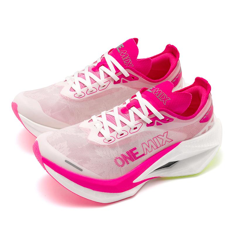 ONEMIX 2025 Full Palm Carbon Board Plate Marathon Running Shoe Pro Stable Support For Shock-absorbing Ultralight Bounce Sneakers