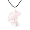 Handmade Winding Moon Natural Stone Winding Tree Of Life, Necklace, Fortune Tree Necklace N535