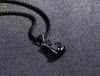 Boxing Gloves Solid Color Pendant Fashion Men Athletic Leisure Jewelry Hip Hop Necklace Street Black Boxing Gloves Necklace