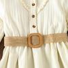 Süßes Langarmkleid für Kinder Frühlingsmode Kleid für Mädchen