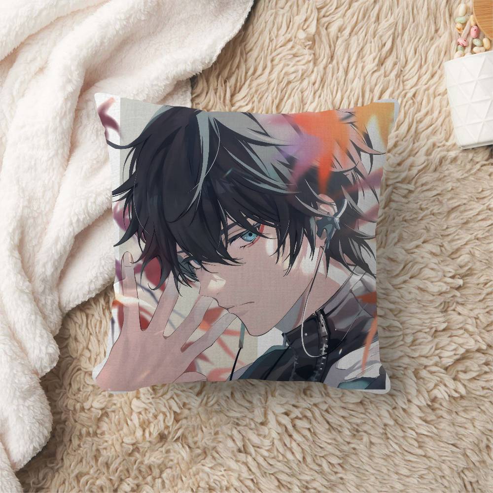Anime Honkai Star Rail Dan Heng Cushion Cover Car Throw Pillow Case For Sofa Car Christmas Gift xcm xcm