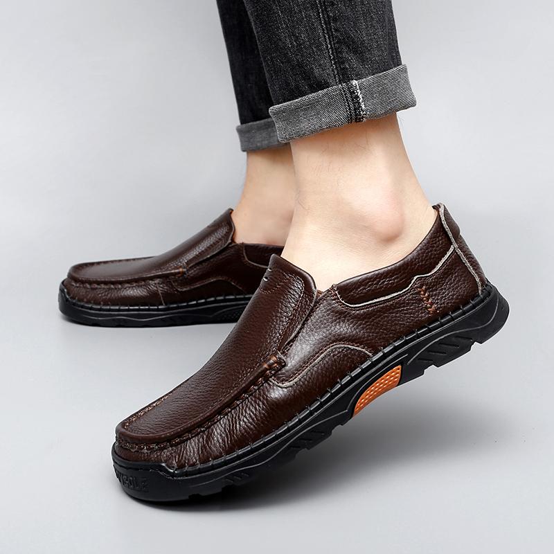 Fashion Mens Luxury Shoes Italy Oxford Leather Shoes for Men Classic Business Dress Shoes Quality Trend Casual Loafers Brogue Shoe